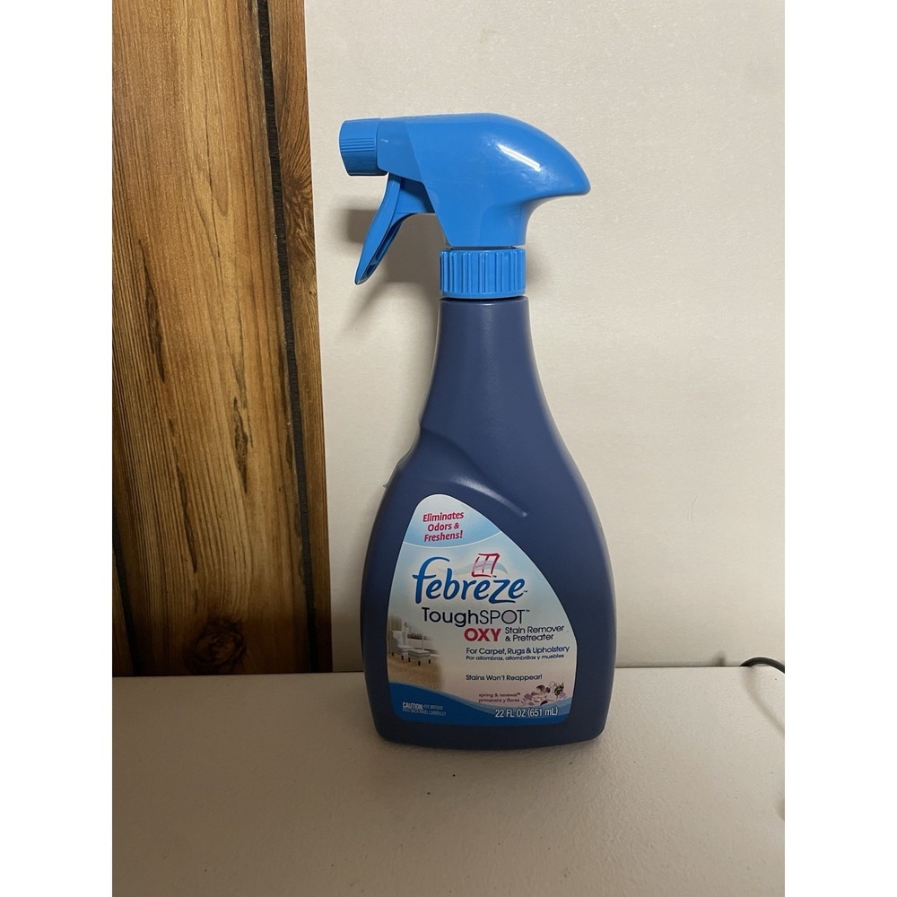 Febreze Tough Spot OXY Stain Remover & Pretreat Spray Carpet Rug Upholstery Spry